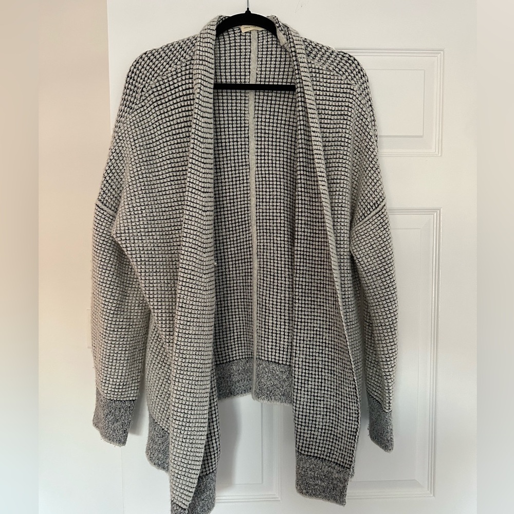 EUC Anthropologie Open-Front Crewneck Sweater | Women’s Sweater | XS/S